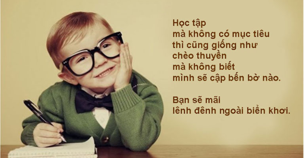 Học mà không có mục tiêu cụ thể