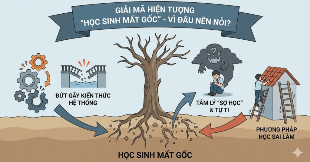 Giải mã hiện tượng "Học sinh mất gốc" - Vì đâu nên nỗi?