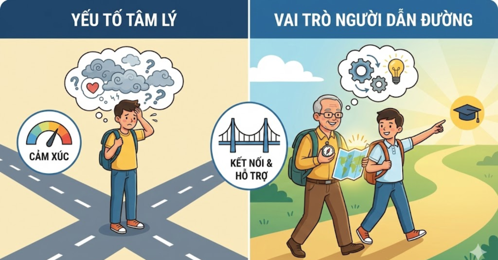 Yếu tố Tâm lý và Vai trò người dẫn đường (Mentorship) 