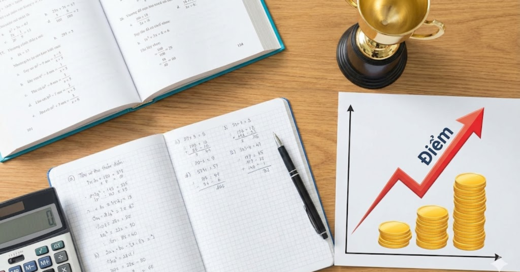 Môn Toán – Môn học “vàng” để tăng điểm nhanh nhất 