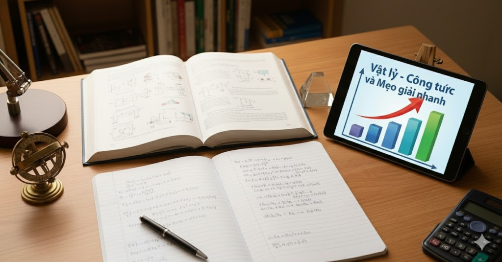 Môn Vật lý – Môn học tăng điểm nhờ công thức và mẹo giải nhanh