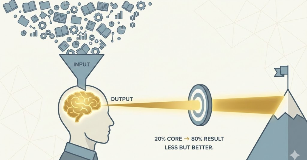 Nguyên tắc vàng khi áp dụng học tối giản