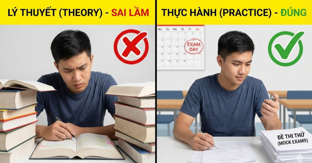 Bỏ Qua Việc Thực Hành Với Đề Thi Thử