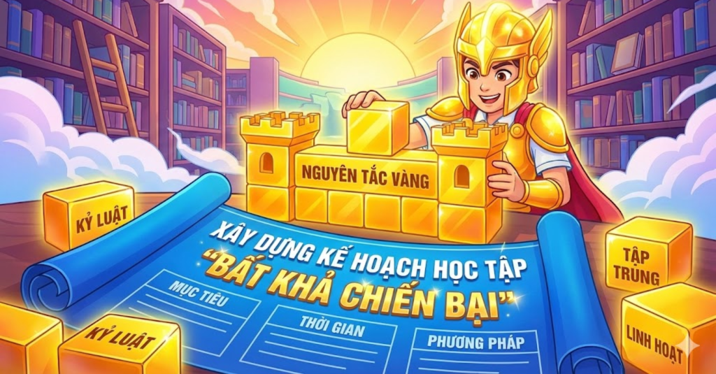 Xây Dựng Kế Hoạch Học Tập "Bất Khả Chiến Bại" - Các Nguyên Tắc Vàng