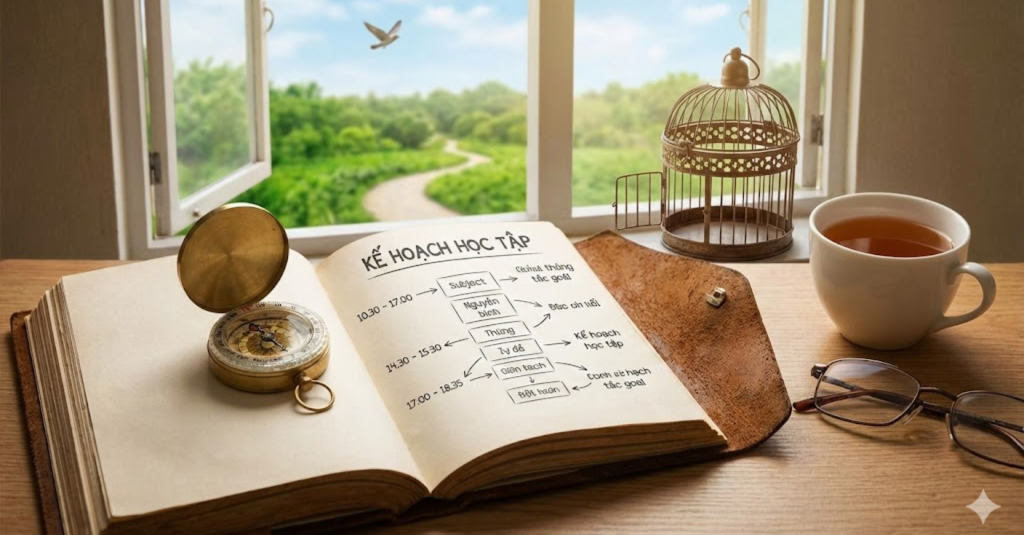 Lời Kết: Kế Hoạch Học Tập Là La Bàn, Không Phải Nhà Tù