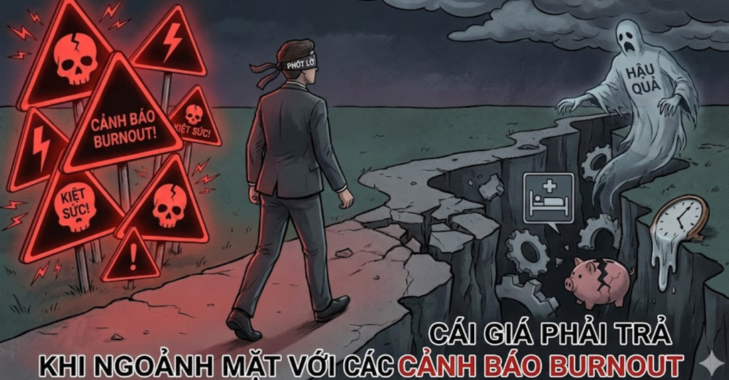 Cái giá phải trả khi ngoảnh mặt với các cảnh báo Burnout