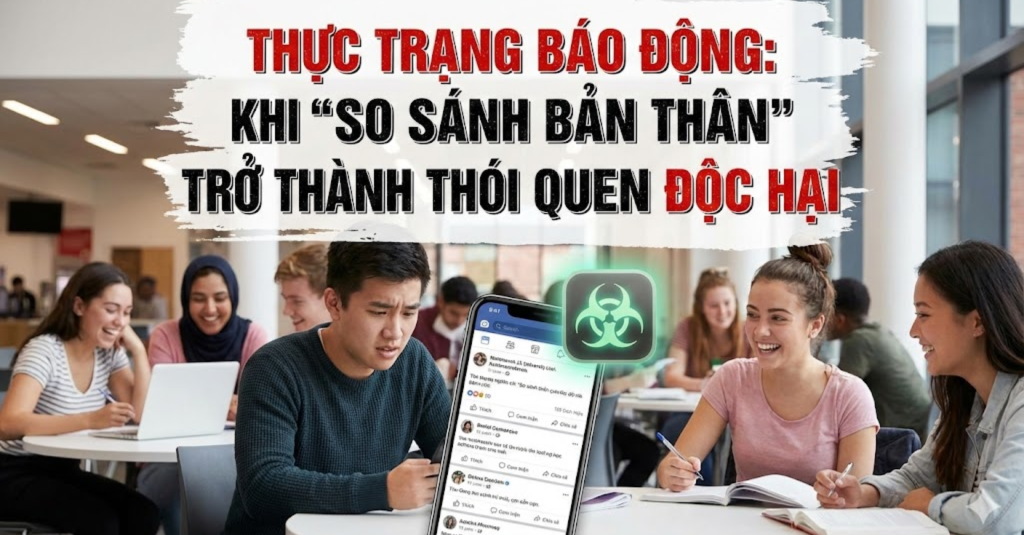 Thực trạng báo động: Khi "So sánh bản thân" trở thành thói quen độc hại