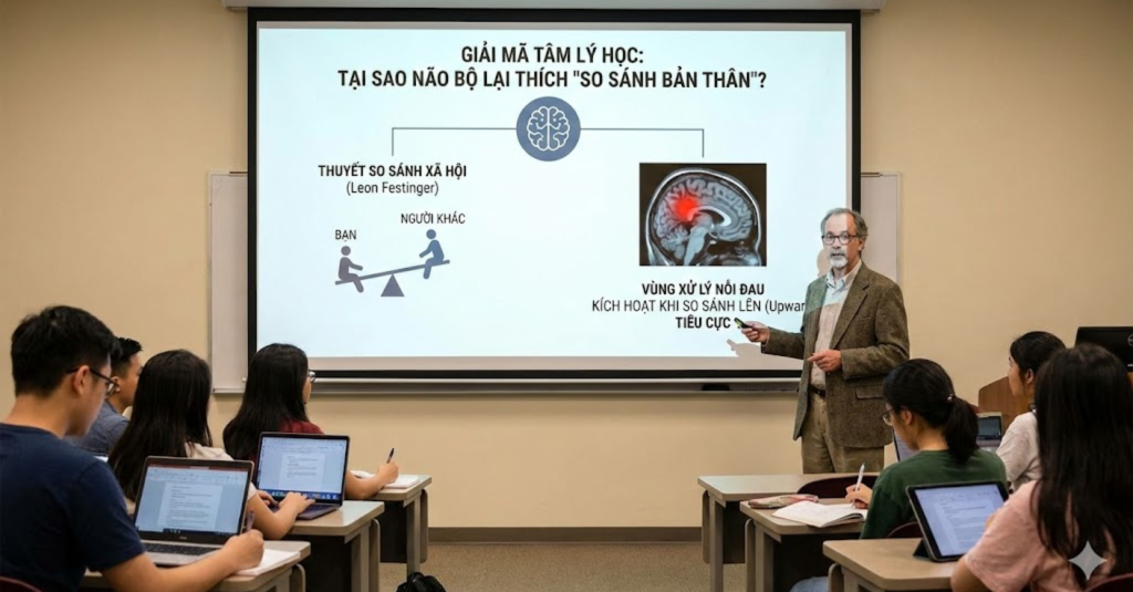 Giải mã tâm lý học: Tại sao não bộ lại thích "So sánh bản thân"?