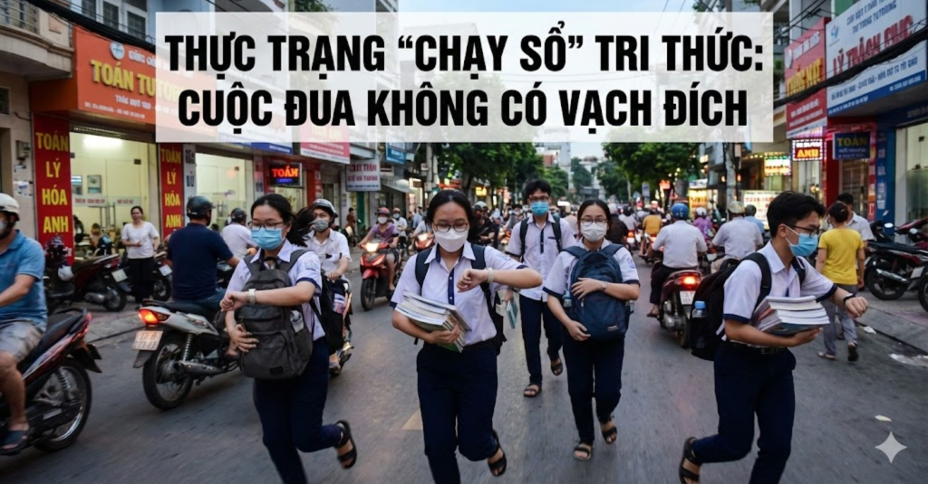 Thực trạng "chạy sô" tri thức: Cuộc đua không có vạch đích