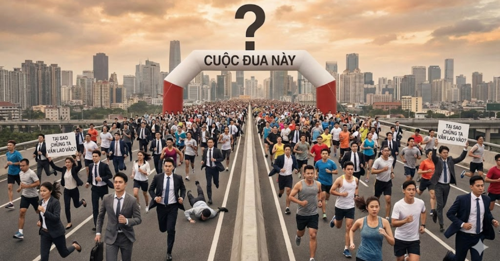 Tại sao chúng ta vẫn lao vào cuộc đua này?