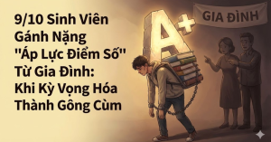 9/10 Sinh Viên Gánh Nặng "Áp Lực Điểm Số" Từ Gia Đình: Khi Kỳ Vọng Hóa Thành Gông Cùm