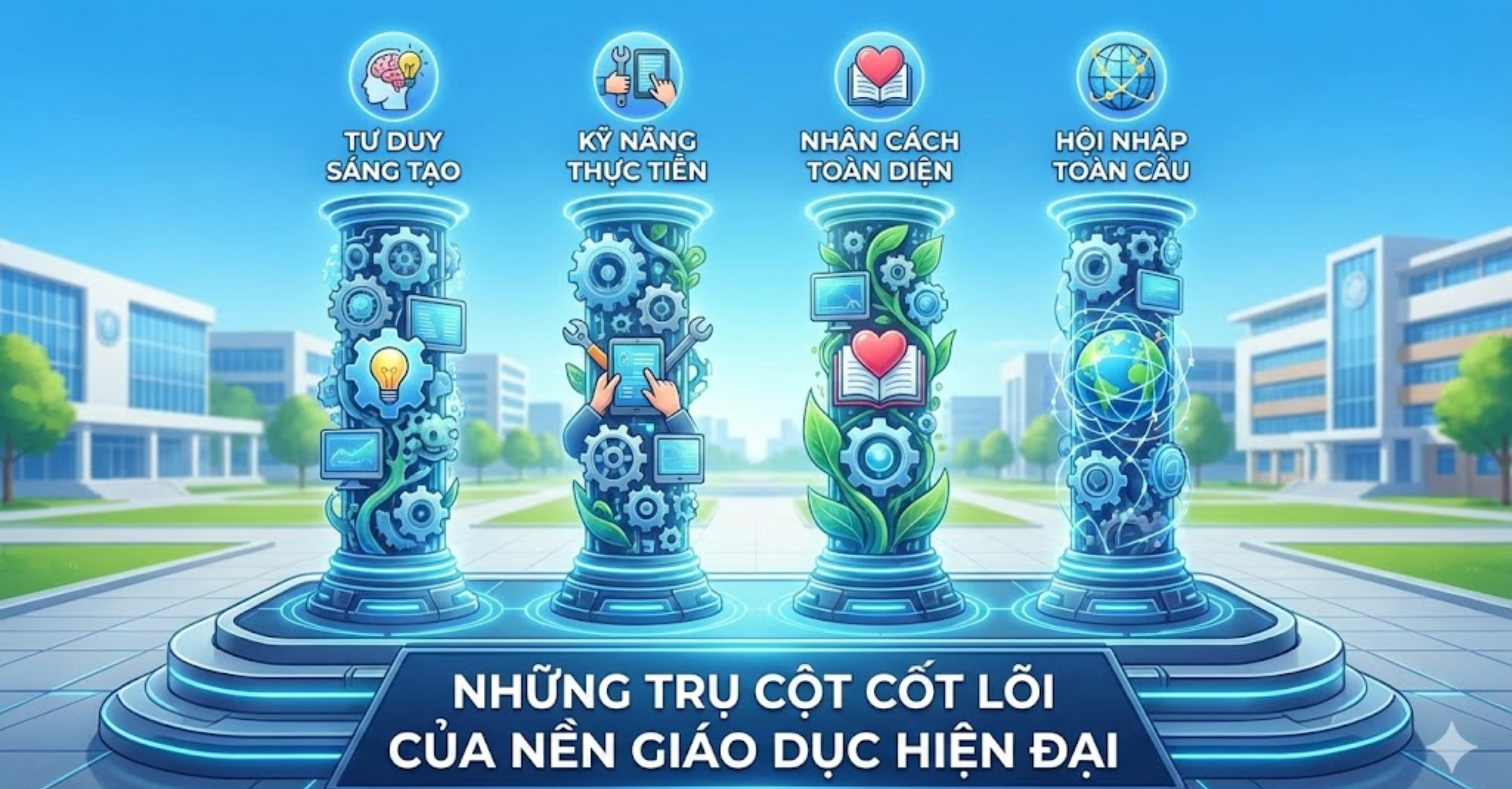Những trụ cột cốt lõi của nền giáo dục hiện đại