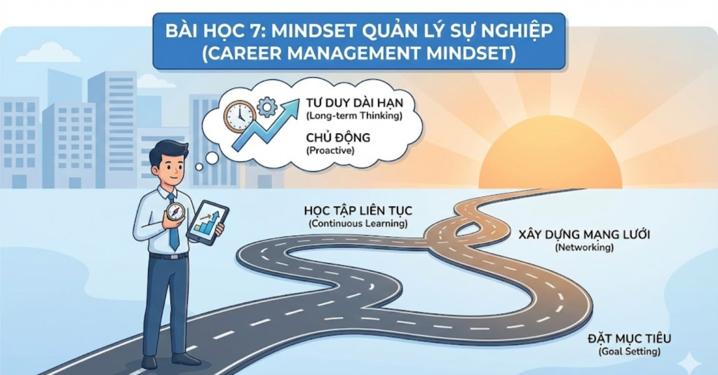 Bài Học 7: Mindset Cần Có Trước Khi Đi Làm Về Quản Lý Sự Nghiệp (Career Management)