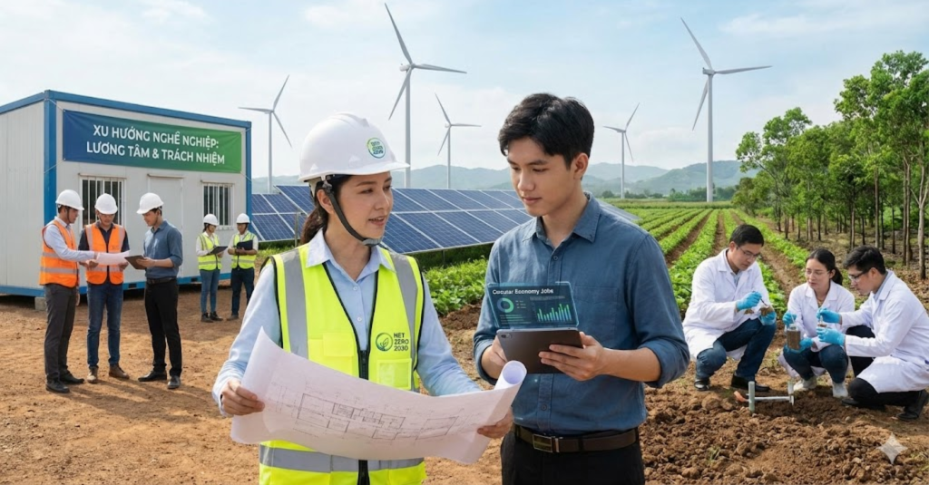 Kinh tế Xanh và Phát triển bền vững: Xu hướng nghề nghiệp của lương tâm và trách nhiệm