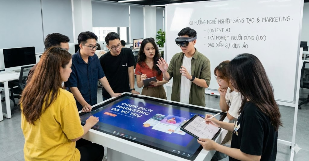 Xu hướng nghề nghiệp trong lĩnh vực Sáng tạo và Marketing