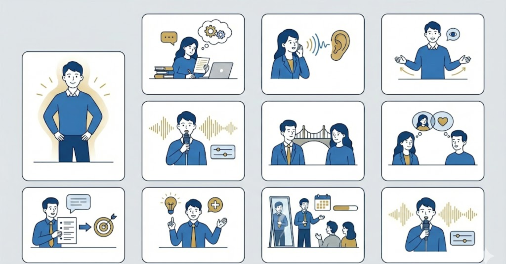 10 kỹ thuật giúp bạn giao tiếp tự tin trong mọi tình huống tạo đi