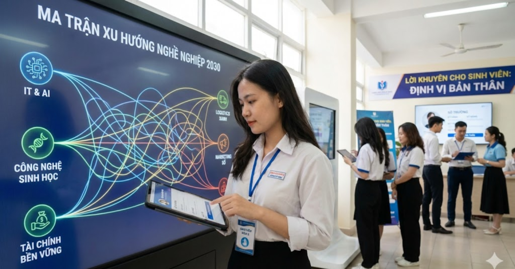 Lời khuyên cho sinh viên: Định vị bản thân giữa ma trận xu hướng nghề nghiệp