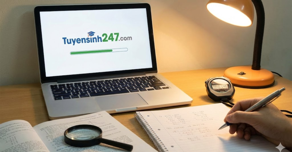 Tuyensinh247.com – Chi tiết đến từng phút giây