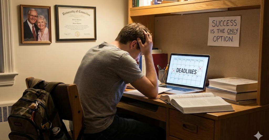 Áp lực thành công và nỗi sợ làm cha mẹ thất vọng