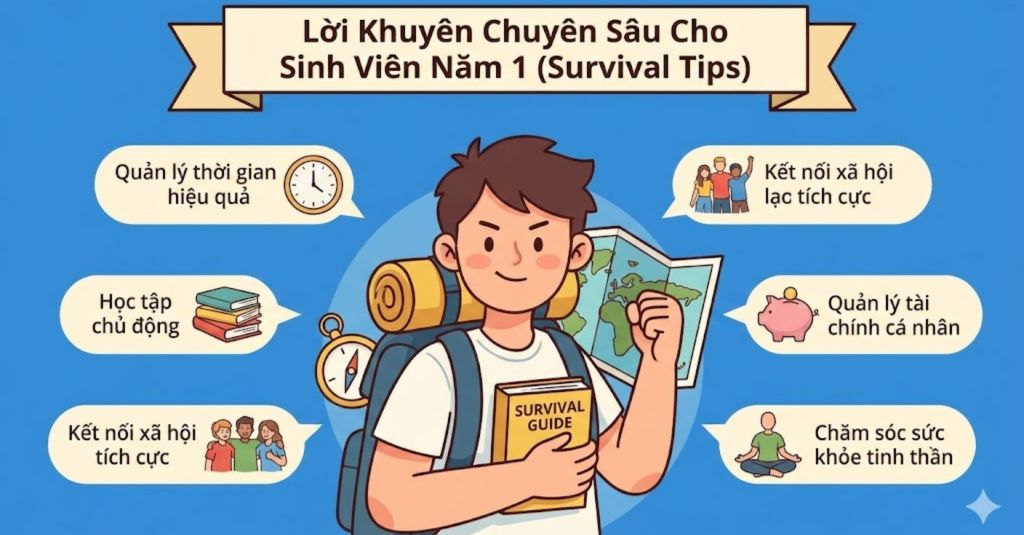 Lời Khuyên Chuyên Sâu Cho Sinh Viên Năm 1 (Survival Tips)
