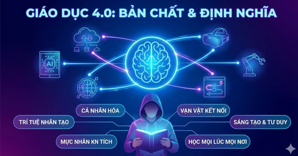 Định nghĩa và Bản chất của Giáo dục 4.0