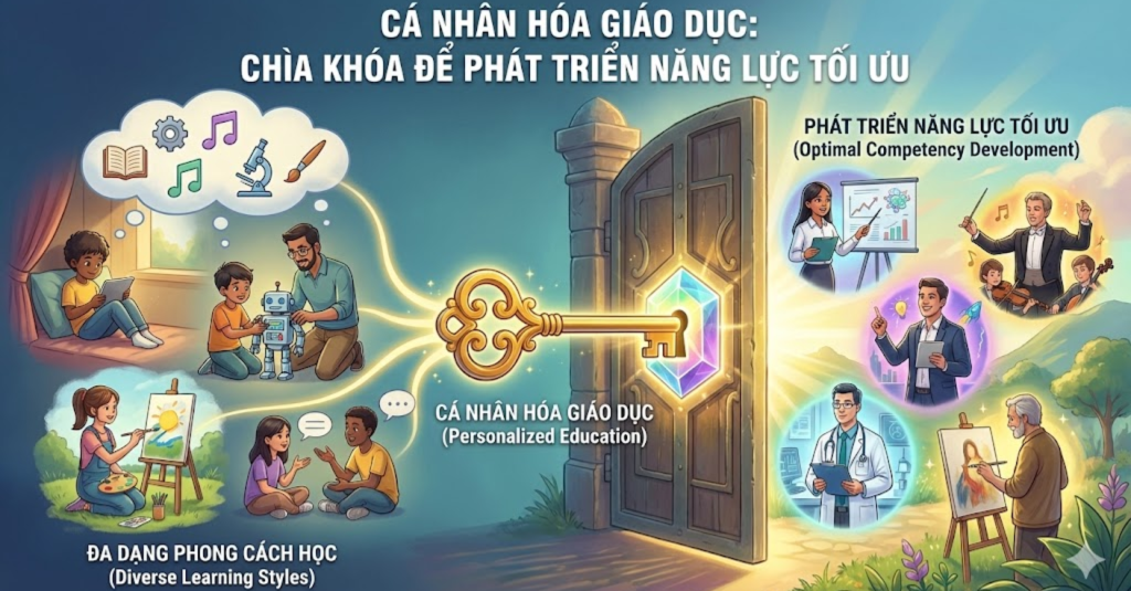 Cá nhân hóa giáo dục: Chìa khóa để phát triển năng lực tối ưu