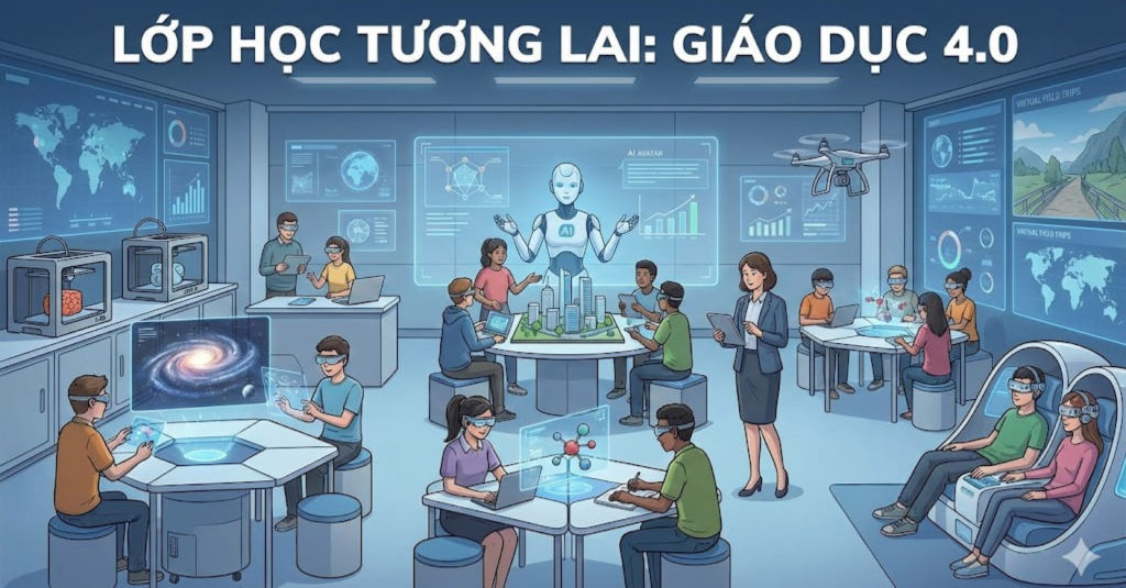 Tương lai của lớp học trong kỷ nguyên Giáo dục 4.0