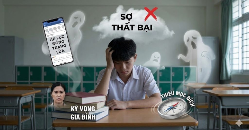 Những nguyên nhân "vô hình" dẫn đến sự mất động lực học đường