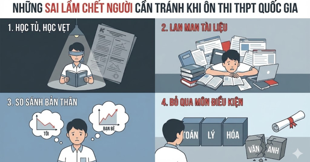 Những sai lầm chết người cần tránh