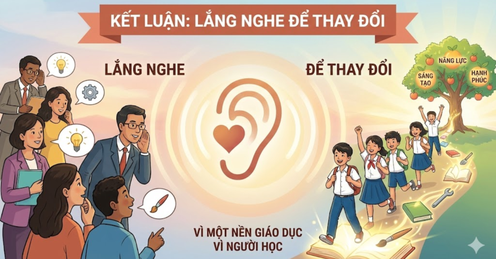 Kết luận: Lắng nghe để thay đổi