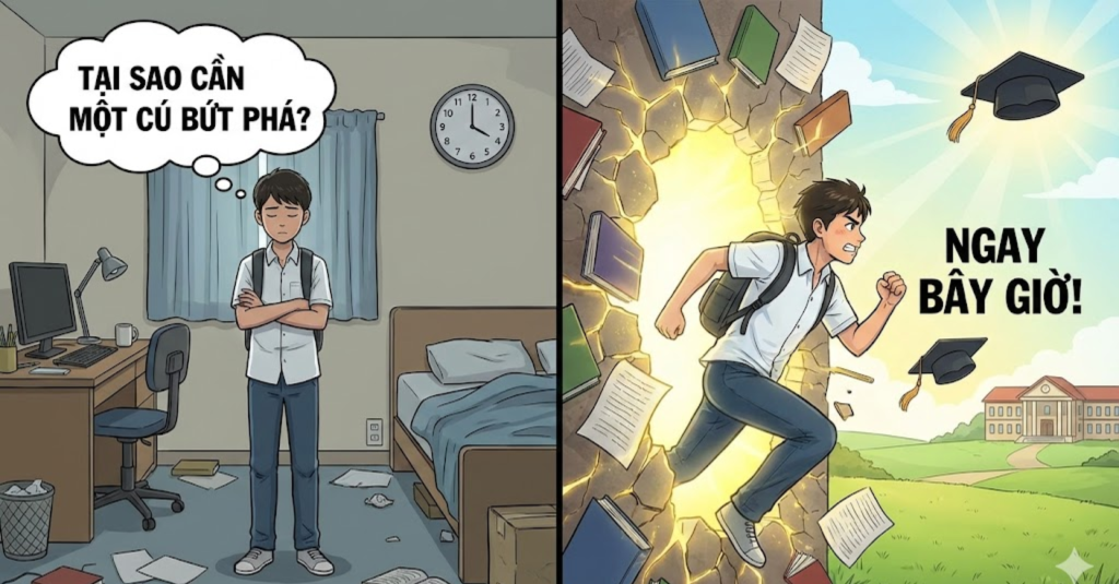 Tại sao bạn cần một cú "bứt phá" ngay bây giờ?