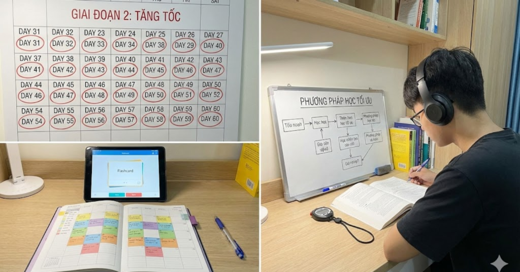 GIAI ĐOẠN 2: NGÀY 31-60 – TĂNG TỐC VÀ TỐI ƯU HÓA PHƯƠNG PHÁP HỌC