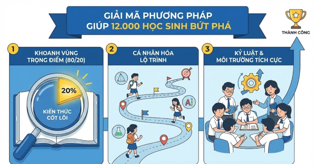Giải mã phương pháp giúp 12.000 học sinh bứt phá