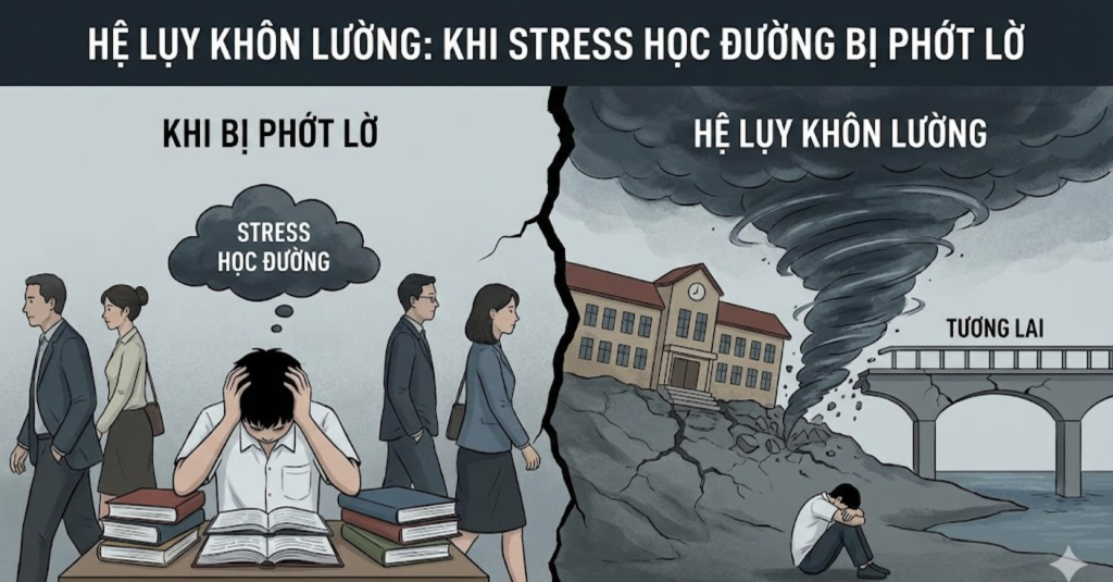 Hệ lụy khôn lường: Khi stress học đường bị phớt lờ