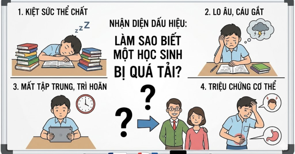 Nhận Diện Dấu Hiệu: Làm Sao Biết Một Học Sinh Bị Quá Tải?
