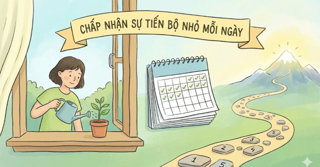 Chấp nhận sự tiến bộ nhỏ mỗi ngày