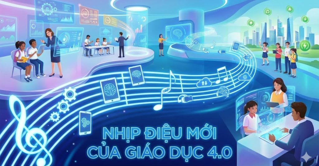 "Nhịp điệu" mới của Giáo dục 4.0 là gì?