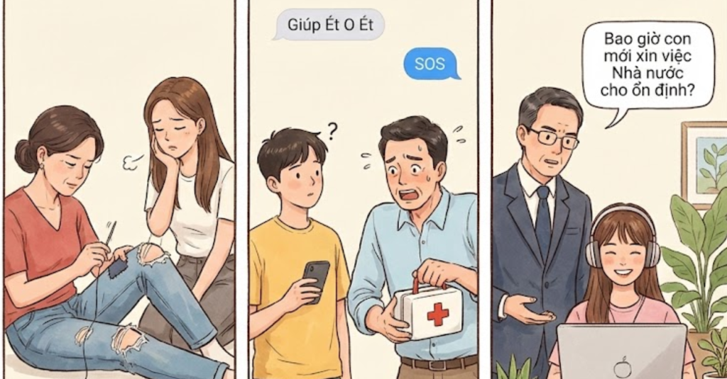 Những biểu hiện rõ nét cho thấy phụ huynh đang lạc nhịp