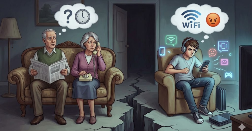 Gia tăng khoảng cách thế hệ và xung đột gia đình