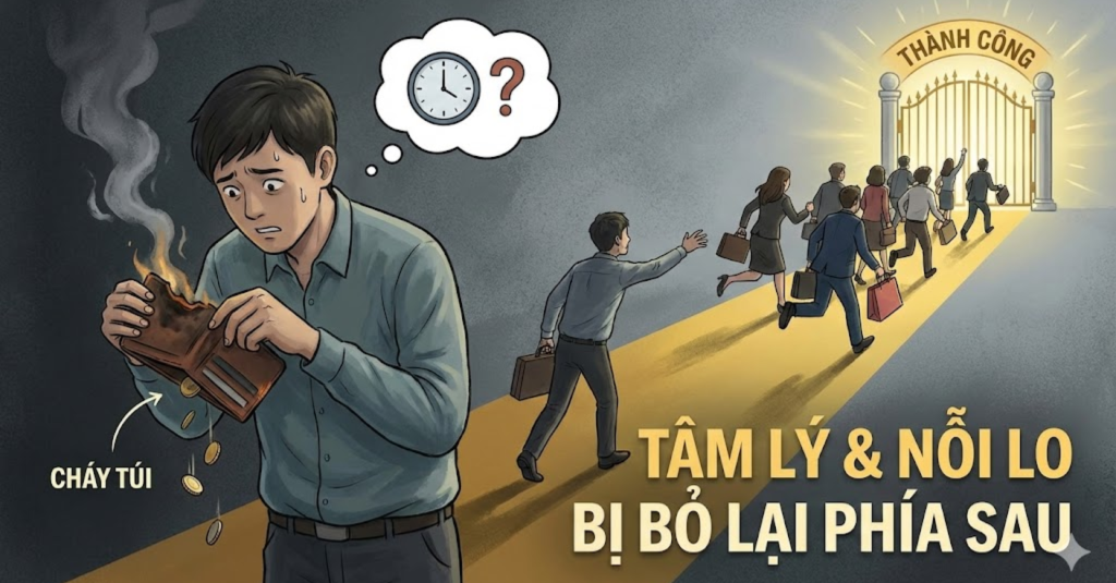 Tâm lý "cháy túi" và nỗi lo sợ bị bỏ lại phía sau