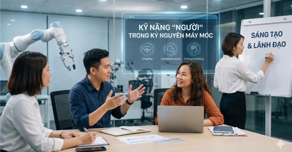 Kỹ Năng "Người" (Human-centric Skills) Trong Kỷ Nguyên Máy Móc