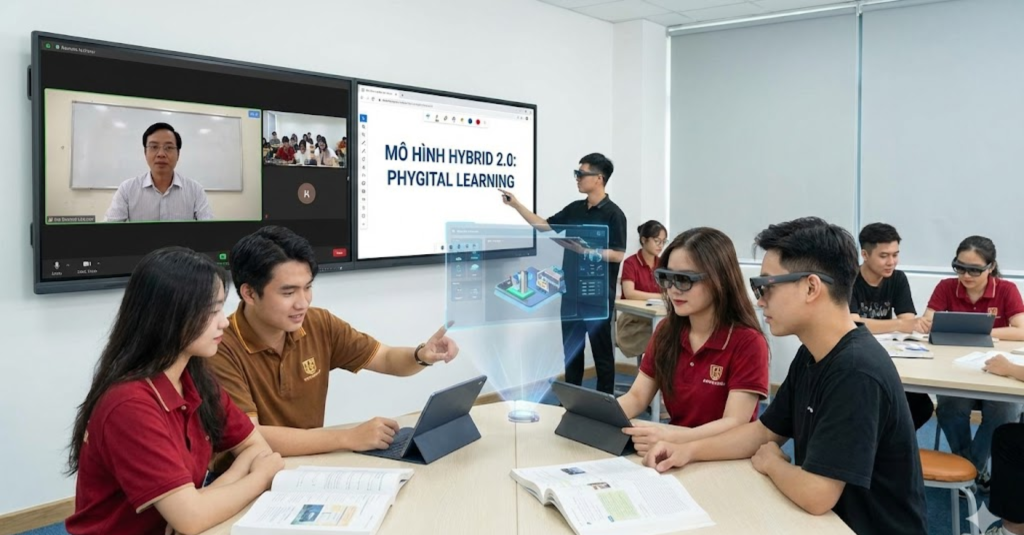 Mô Hình Hybrid 2.0: Phygital Learning