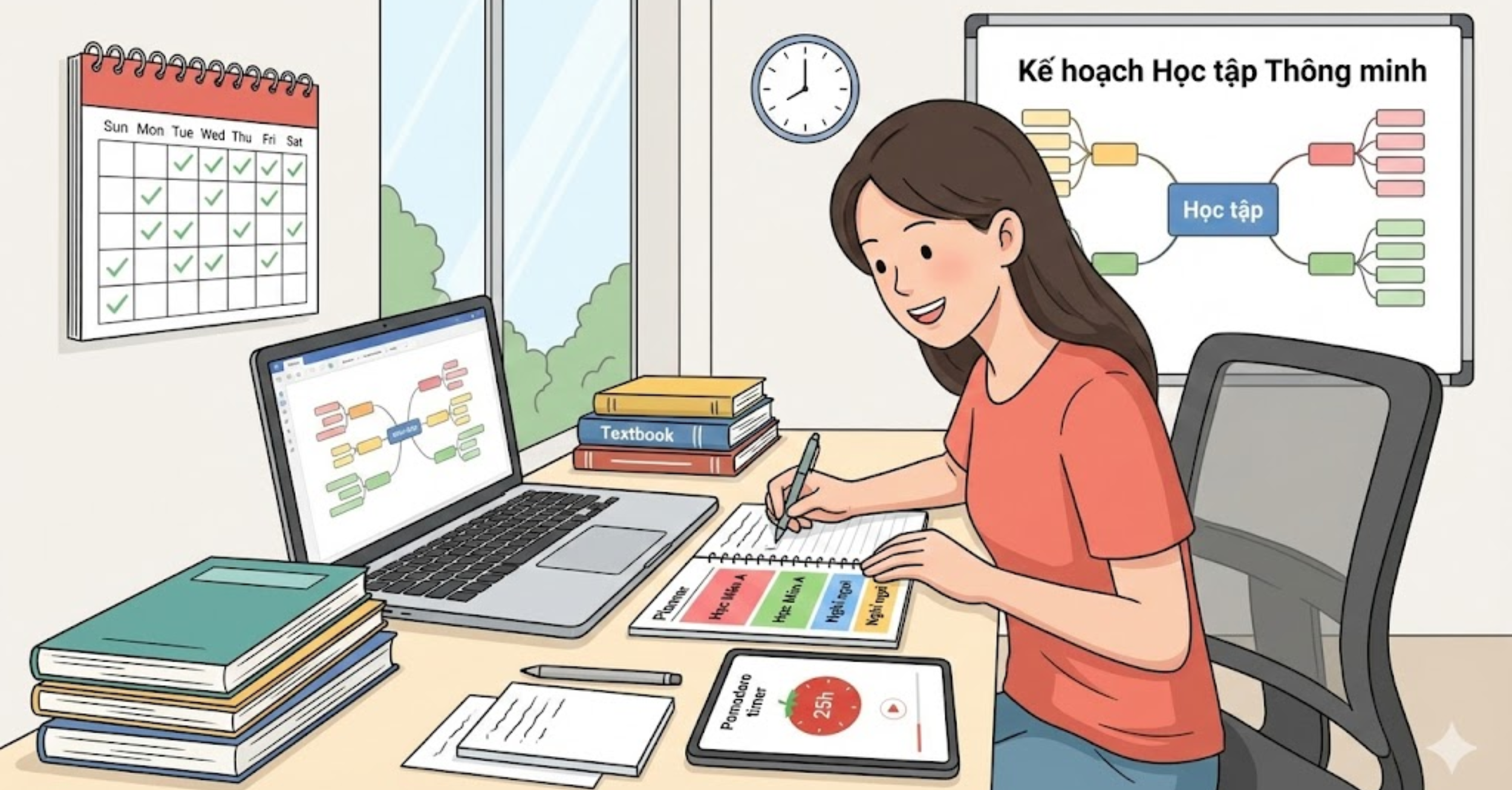 Quản lý thời gian và học tập thông minh