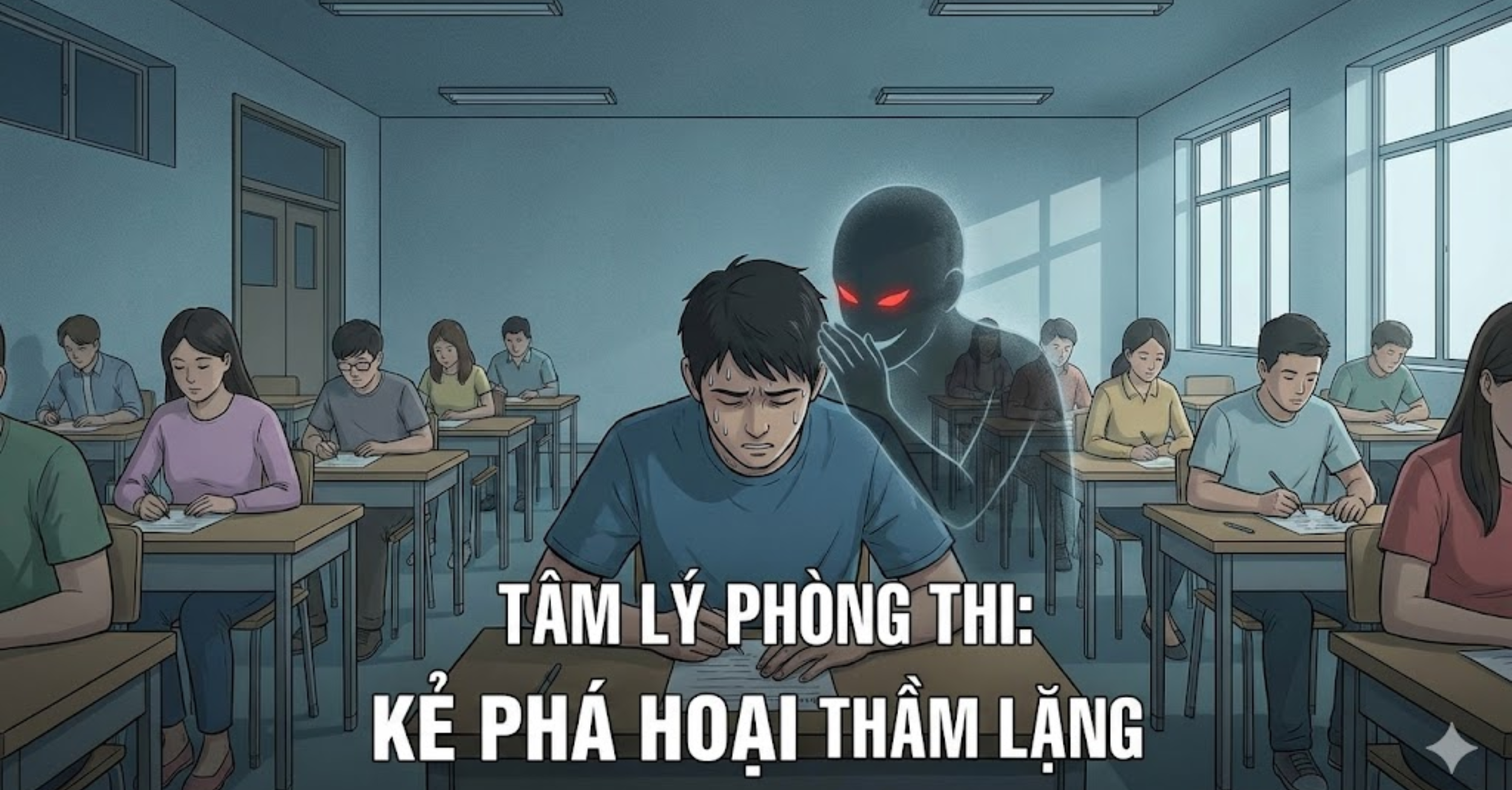 Tâm lý phòng thi: Kẻ phá hoại thầm lặng
