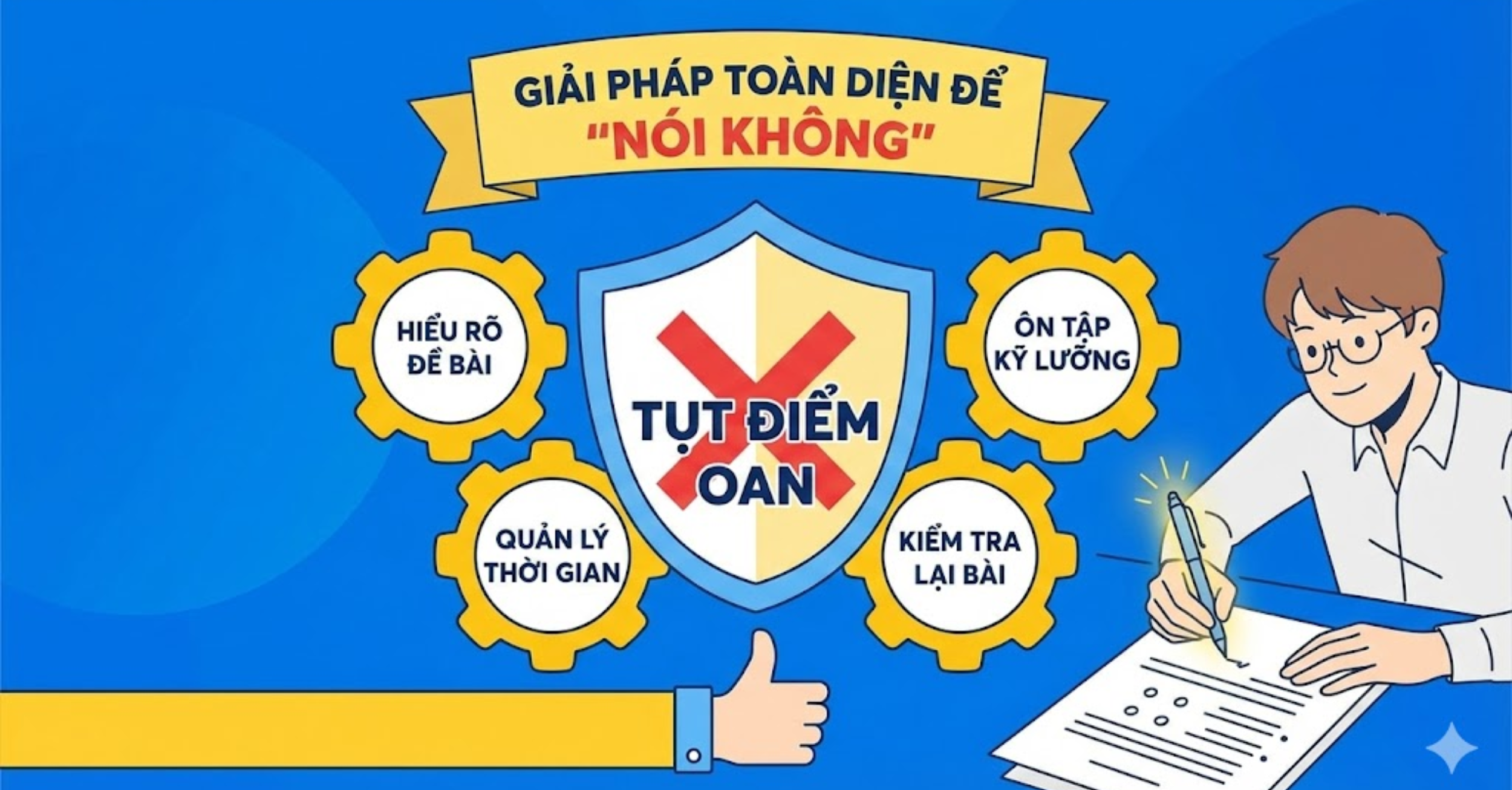 Giải pháp toàn diện để "Nói không" với tụt điểm oan
