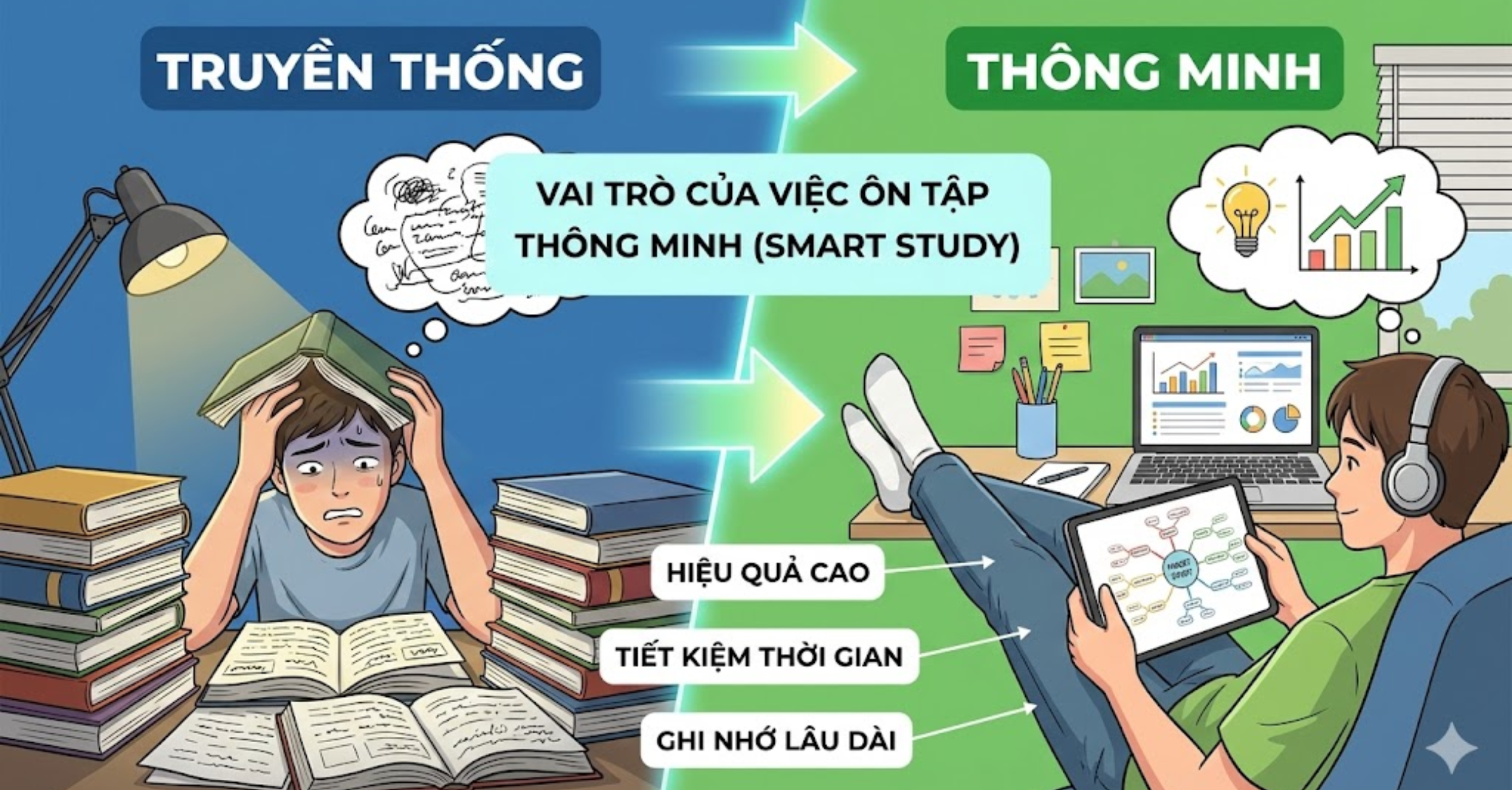 Vai trò của việc ôn tập thông minh (Smart Study)