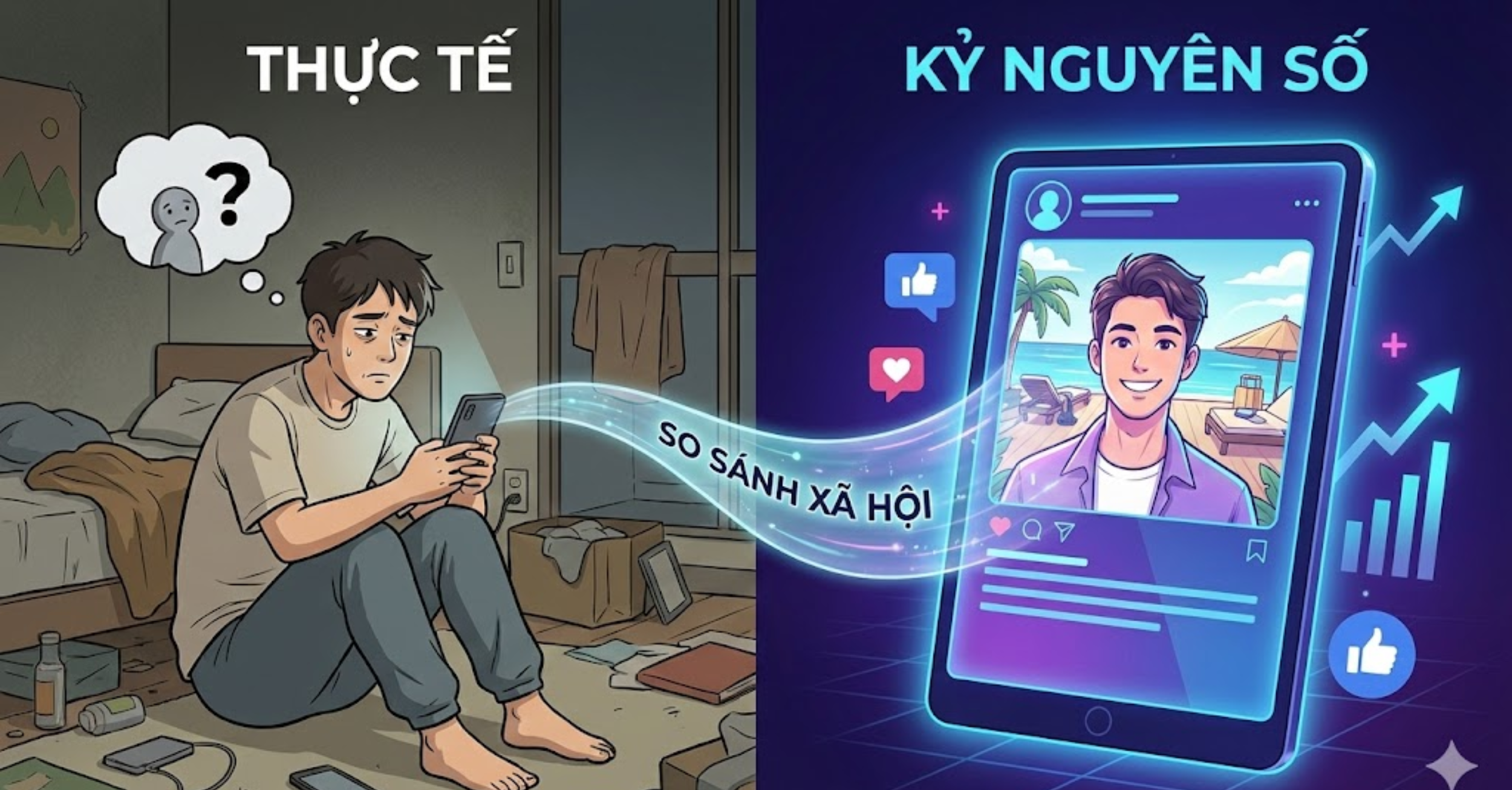 Thuyết so sánh xã hội trong kỷ nguyên số