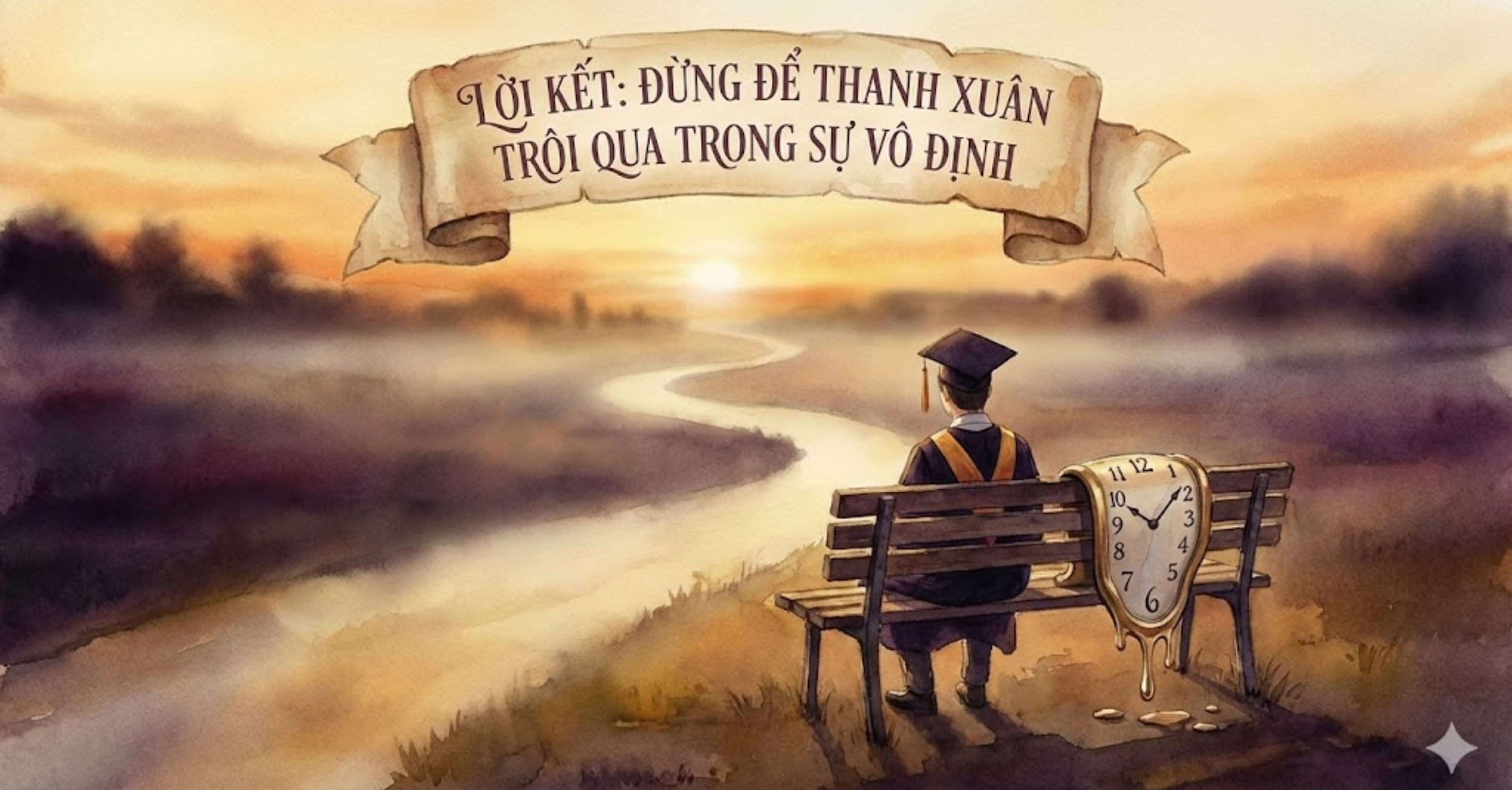 Lời kết: Đừng để thanh xuân trôi qua trong sự vô định