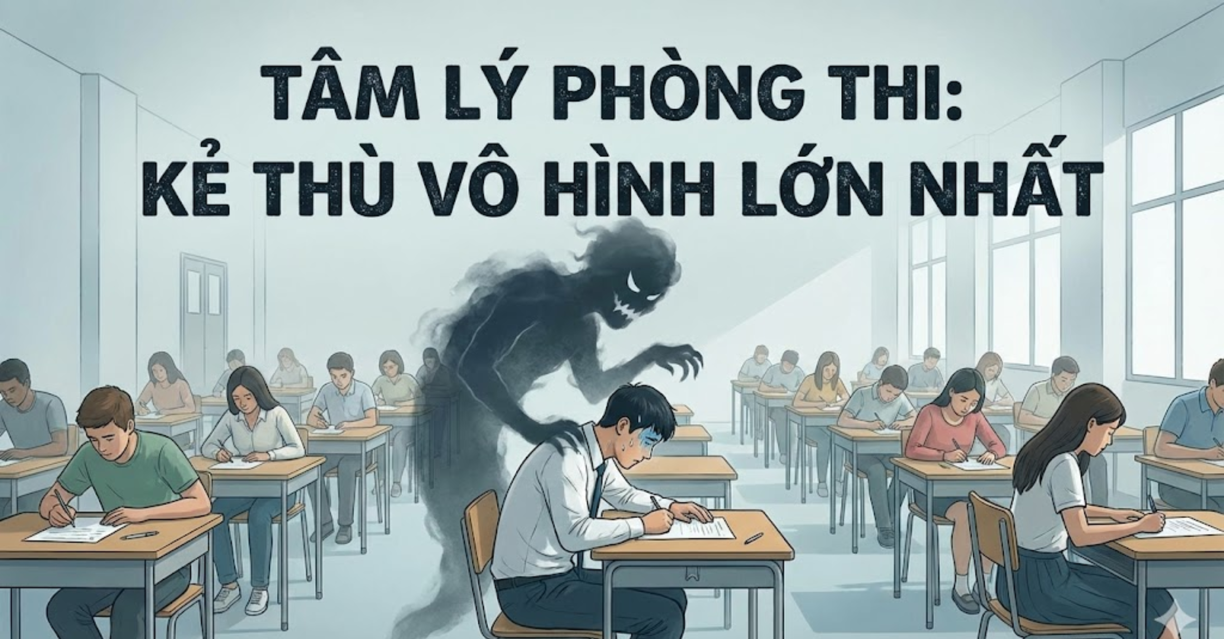Tâm lý phòng thi: "Kẻ thù" vô hình lớn nhất