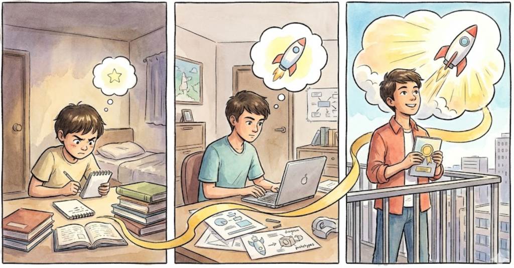 Câu chuyện truyền cảm hứng về Tự học tại nhà